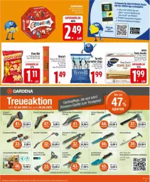 Gazetka promocyjna Edeka - Prospekte - Gazetka - ważna od 10.05 do 10.05.2025 - strona 11 - produkty: akku, beutel, blume, blumen, brause, butter, chips, deka, elle, gardena, Garten, Gartenschere, Kraut, payback, peanut butter, pom-bär, Reese's, Reinigung, rel, sac, säge, Schere, sesam, snack, snacks, teller, Ti, wasa