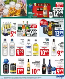 Gazetka promocyjna Edeka - Prospekte - Gazetka - ważna od 10.05 do 10.05.2025 - strona 22 - produkty: Absolut Vodka, alkohol, baileys, bier, bitburger, bitburger pils, burger, corona, deka, eier, eierlikör, eis, flasche, getränk, gin, gordon, gordon's, irish cream, jack daniel, jack daniel's, jack daniels, likör, liqueur, Malibu, maracuja, Paula, paulaner, pfirsich, pils, rama, reis, rum, verpoorten, vodka, weissbier, ZTE