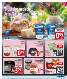 Gazetka promocyjna Edeka - Prospekte - Gazetka - ważna od 10.05 do 10.05.2025 - strona 6 - produkty: aeg, aufstrich, Becher, Belmandel, bresso, eis, feinjoghurt, frischkäse, frucht, fruchtaufstrich, joghur, joghurt, Käse, lachs, landliebe, landliebe joghurt, mandel, mousse, mövenpick, nuss, nusspli, pudding, reis, Ti, weihenstephan, Wild, wildlachs, zentis, ZTE
