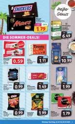 Gazetka promocyjna Markant - Prospekte - Gazetka - ważna od 29.07 do 29.07.2023 - strona 9 - produkty: beutel, biscoff, bünting tee, chips, chipsfrisch, eis, Funny Frisch, kaffee, kaffeepads, krüger, Lakritz, latte, milch, reis, schoko, schokolade, tee, Ti, tortilla, tortillas, vollmilch, ZTE
