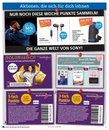 Gazetka promocyjna Diska - Prospekte - Gazetka - ważna od 12.02 do 12.02.2022 - strona 2 - produkty: buch, butter, coupon, deutschland card, deutschlandcard, erde, guthabenkarte, gutschein, kopfhörer, kraft, lautsprecher, milch, ritter, sony, Sushi, Tchibo, tee, telefon, Ti