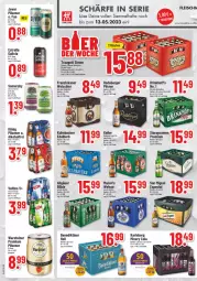 Gazetka promocyjna Trinkgut - Gazetka - ważna od 13.05 do 13.05.2023 - strona 2 - produkty: alkohol, Benediktiner, Berger, bier, cola, eis, elle, fleisch, franziskaner, Hefte, jever, jever pilsener, karlsberg, könig pilsener, LG, mais, Mixer, mixery, pils, pilsener, pilsner, radeberger, rel, sim, somersby, Staropramen, steiner, Ti, warsteiner, weissbier