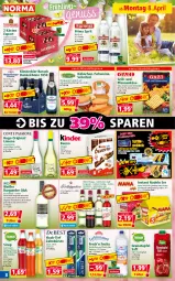 Gazetka promocyjna Norma - Norma - Gazetka - ważna od 15.04 do 15.04.2024 - strona 8 - produkty: alkohol, apfel, banane, beere, bier, Birnen, Blüte, braten, burgunder, bürste, cocktail, dornfelder, eis, ente, flasche, frucht, gewürz, gin, grana, granatapfel, grill, himbeer, himbeere, holunder, holunderblüte, hugo, Käse, kirsch, kirsche, kräuter, kühlregal, limo, mac, maracuja, milch, Müller, Müller-Thurgau, natur, nudel, nudeln, pfanne, pfannen, pfannenkäse, pfirsich, pril, Rana, regal, reis, riegel, riesling, saft, schnitzel, schwein, schweine, schweineschnitzel, sirup, spätburgunder, Spritzgebäck, Ti, und pfanne, vollmilch, wein, weine, zahnbürste, zitrone