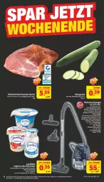 Gazetka promocyjna Marktkauf - Prospekt - Gazetka - ważna od 14.05 do 14.05.2022 - strona 42 - produkty: Becher, bodenstaubsauger, braten, eis, elle, gurke, Haarentfernung, joghur, joghurt, kasseler, milch, reis, salat, Salatgurke, Schal, schlauch, staubsauger, Teleskop, teller, Ti