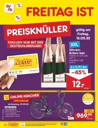 Gazetka promocyjna Netto Marken-Discount - Filial-Angebote - Gazetka - ważna od 14.05 do 14.05.2022 - strona 42 - produkty: brillant sekt, deutschlandcard, eis, ndk, nexus, reis, Schal, sekt, shimano, söhnlein, söhnlein brillant, Ti