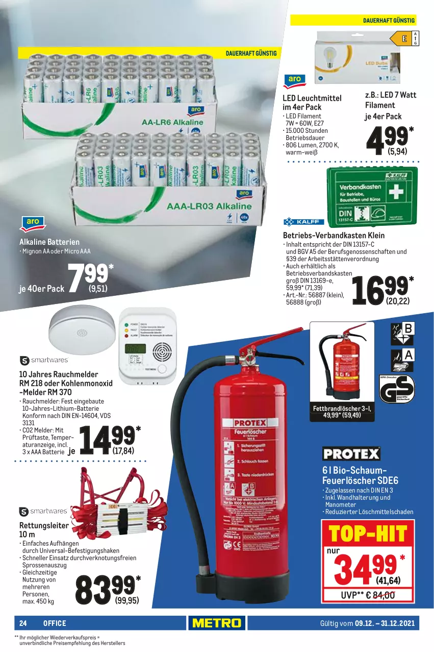 Aktueller Prospekt Metro - Office Spezial - von 09.12 bis 31.12.2021 - strona 24