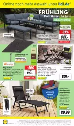 Gazetka promocyjna Lidl - Wochen-Highlights im Onlineshop - Gazetka - ważna od 16.04 do 16.04.2023 - strona 6 - produkty: ampelschirm, angebot, angebote, apfel, armlehnen, Balkonset, Bank, dell, eis, elle, Garten, HP, latte, LG, Liege, Mode, natur, naturstein, ndk, reis, rel, rückenlehne, Schal, Schale, schutzhülle, Sofa, stuhl, telefon, Ti, tisch, tischplatte, uhr, weck