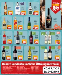 Gazetka promocyjna Rewe - REWE Ihr Kaufpark - Gazetka - ważna od 16.04 do 16.04.2022 - strona 19 - produkty: Absolut Vodka, aperitif, asbach uralt, auer, Bad, baileys, Berger, brut, burger, burgunder, cabernet, cabernet sauvignon, campari, champagne, champagner, corona, eier, eierlikör, eis, ente, fisch, gin, grauer burgunder, irish cream, johnnie walker, Kinder, lamm, likör, Meister, mezzacorona, pasta, pircher, pizza, primitivo, rind, rioja, rum, sauvignon, schwein, scotch, scotch whisky, tempranillo, Ti, uhr, vodka, wein, weinbrand, weine, whisky