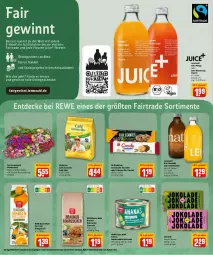 Gazetka promocyjna Rewe - REWE Ihr Kaufpark - Gazetka - ważna od 16.04 do 16.04.2022 - strona 20 - produkty: aktionspreis, alpro, ananas, Bau, bio, Blutorange, braun, cookie, cookies, darbo, darboven, de beukelaer, decke, dessert, desserts, eis, ente, flasche, griesson, ingwer, limo, limonade, mac, mango, orange, orangen, orangensaft, reis, rewe beste wahl, rohrzucker, rosen, saft, Ti, zucker