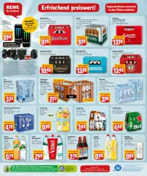 Gazetka promocyjna Rewe - REWE Ihr Kaufpark - Gazetka - ważna od 16.04 do 16.04.2022 - strona 24 - produkty: aktionspreis, Alwa, Berger, bier, bio, bio limo, bitburger, budweiser, burger, Cif, coca-cola, cola, drink, drucker, eis, energy drink, Engel, erde, erdinger, gewinnspiel, granini, granini die limo, heineken, kerze, könig pilsener, krombache, krombacher, LG, limo, mineralwasser, monster, Monster Energy, pils, pilsener, pilsner, premium pils, radeberger, radeberger pilsner, reis, saft, steiner, tee, telefon, Ti, uhr, veltins, vio bio limo, vittel, volvic, wasser, WICK