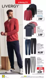 Gazetka promocyjna Lidl - Aktionsprospekt - Gazetka - ważna od 04.03 do 04.03.2023 - strona 18 - produkty: axe, Bau, baumwolle, eis, hose, Langarmshirt, livergy, ndk, reine baumwolle, reis, rel, Schal, Schale, shirt, Sweathose, T-Shirt, Ti, wolle, ZTE