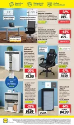 Gazetka promocyjna Lidl - Aktionsprospekt - Gazetka - ważna od 04.03 do 04.03.2023 - strona 50 - produkty: Aktenschrank, angebot, armlehnen, auer, Bau, eis, elle, erde, Liege, Mode, ndk, nivea, office, regal, reis, Ria, rückenlehne, Schrank, schreibtisch, stuhl, Ti, tisch, Yo