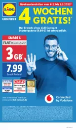 Gazetka promocyjna Lidl - Aktionsprospekt - Gazetka - ważna od 04.03 do 04.03.2023 - strona 51 - produkty: auto, braun, Brei, buch, eis, elle, erde, gin, inklusivleistungen, LG, Liege, Rauch, rwe, sim, Soda, telefon, Ti, tisch, vodafone, ZTE