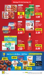 Gazetka promocyjna Lidl - Aktionsprospekt - Gazetka - ważna od 04.03 do 04.03.2023 - strona 8 - produkty: angebot, aperol, buitoni, coupon, Dr. Oetker, feuchte tücher, Kinder, kinder pingui, meggle, milch, milch-schnitte, ndk, pampers, pasta, pingui, Schal, Schale, Streichzart, Ti, tücher