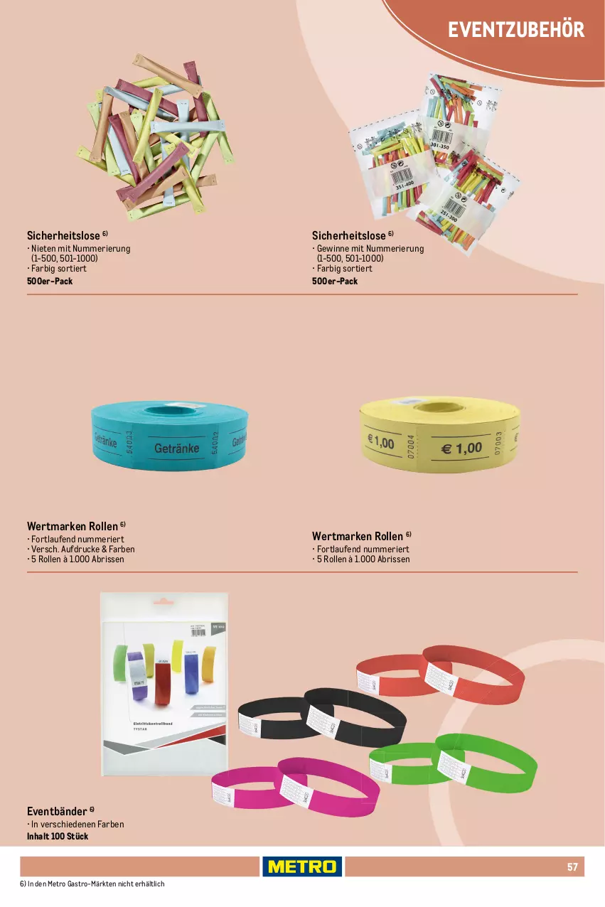 Aktueller Prospekt Metro - Non Food Sortiment - Seite 106 - von 01.10.2025 bis 09.06.2026 - strona 57 - produkty: Brei, buch, eis, Holz, Kette, Kreide, Kreidemarker, latte, Laufen, Metro, metro gastro, ndk, Ti, tisch, tuc
