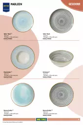 Gazetka promocyjna Metro - Non Food Sortiment - Seite 106 - Gazetka - ważna od 09.06 do 09.06.2026 - strona 19 - produkty: dessert, Dessertteller, elle, ente, geschirr, latte, Metro, metro gastro, mikrowelle, pasta, schüssel, spülmaschinen, teller, Ti