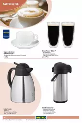 Gazetka promocyjna Metro - Non Food Sortiment - Seite 106 - Gazetka - ważna od 09.06 do 09.06.2026 - strona 48 - produkty: ACC, angebot, Cap, cappuccino, chia, cin, decke, edelstahl, elle, espresso, getränk, getränke, getränkespender, Gläser, Glühwein, isolierkanne, kaffee, latte, latte macchiato, LG, mac, macchiato, Metro, metro gastro, mikrowelle, Reinigung, spülmaschinen, tasse, tee, wein
