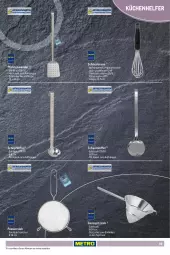 Gazetka promocyjna Metro - Non Food Sortiment - Seite 106 - Gazetka - ważna od 09.06 do 09.06.2026 - strona 83 - produkty: ACC, dell, edelstahl, eis, elle, erde, küche, Küchen, Küchenhelfer, lebensmittel, Löffel, messer, Metro, metro gastro, Mode, pfanne, pfannen, Pfannenwender, rwe, saft, Schneebesen, schneidebrett, Schöpflöffel, teller, Ti, topf