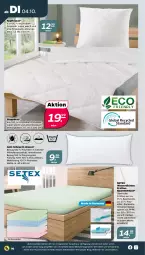 Gazetka promocyjna Netto - Woche 40 - Gazetka - ważna od 08.10 do 08.10.2022 - strona 10 - produkty: auer, Bau, baumwolle, bett, Germ, kissen, kopfkissen, mikrofaser, Ria, ring, steppbett, tee, Ti, tuc, wasser, wolle, ZTE