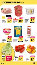 Gazetka promocyjna Netto - Woche 40 - Gazetka - ważna od 08.10 do 08.10.2022 - strona 20 - produkty: cola, eis, fleisch, Fleischerei, grütze, kalbsschnitzel, Käse, mais, mango, mikado, paprika, paprika rot, Rostocker, Rote Grütze, rum, salat, Schere, schnitzel, Soße, spitzkohl, Spitzpaprika, suppe, suppen, Suppenhuhn, Ti, true fruits, vanille