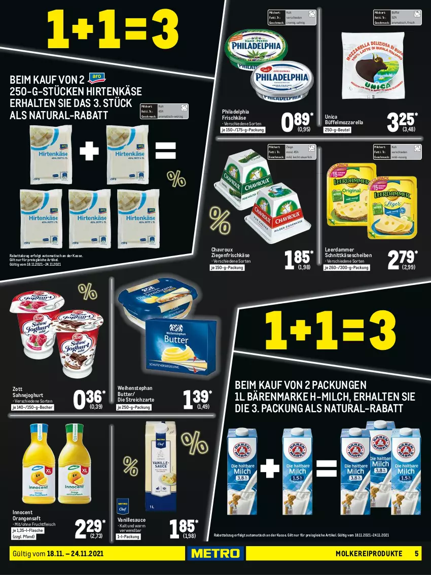 Aktueller Prospekt Metro - Food - von 18.11 bis 24.11.2021 - strona 5