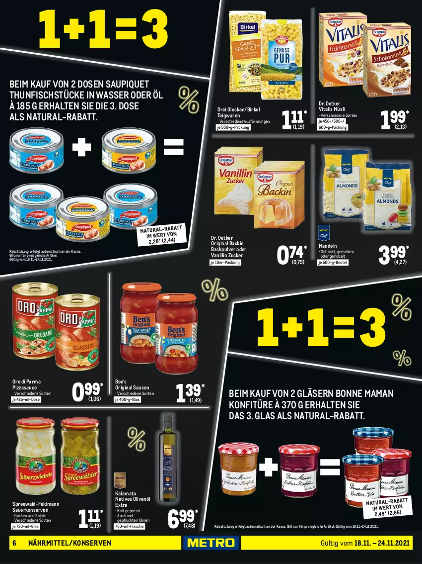 Aktueller Prospekt Metro - Food - von 18.11 bis 24.11.2021 - strona 6