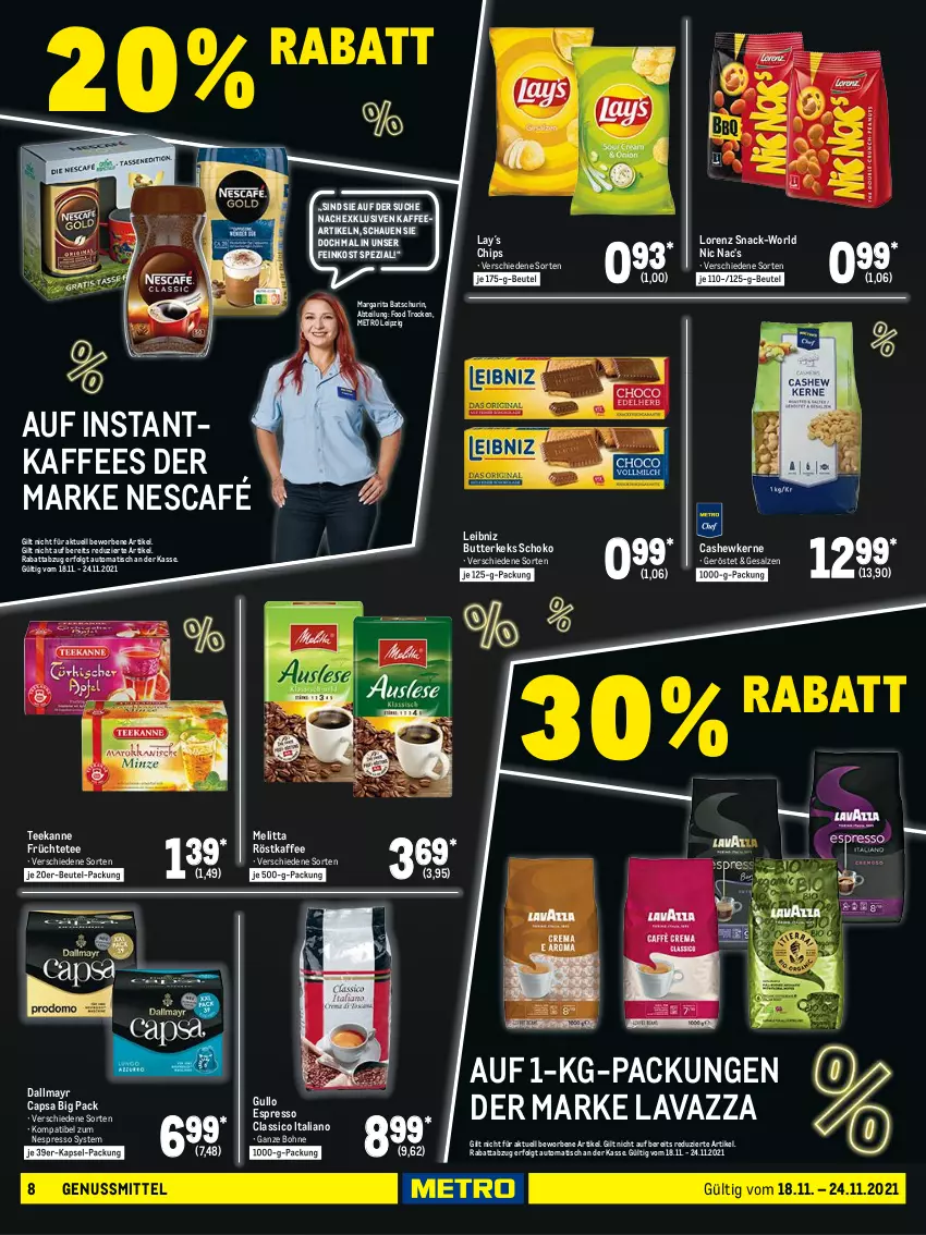 Aktueller Prospekt Metro - Food - von 18.11 bis 24.11.2021 - strona 8