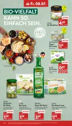 Gazetka promocyjna Aldi Nord - Aldi-Vorschau - Gazetka - ważna od 09.07 do 09.07.2022 - strona 28 - produkty: bio, flasche, früchte, Germ, gin, gouda, hülsenfrüchte, kräuter, mandel, Mandelmus, olive, oliven, omega, Omega-3, pastete, rapsöl, senf, Ti, veggie, ZTE