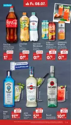Gazetka promocyjna Aldi Nord - Aldi-Vorschau - Gazetka - ważna od 09.07 do 09.07.2022 - strona 35 - produkty: alkohol, Alwa, brause, coca-cola, cola, elle, erfrischungsgetränk, fassbrause, flasche, frucht, gerolsteine, gerolsteiner, getränk, gin, grapefruit, martini, mineralwasser, schöfferhofer, spirituosen, steiner, tee, teller, Ti, veltins, wasser, ZTE
