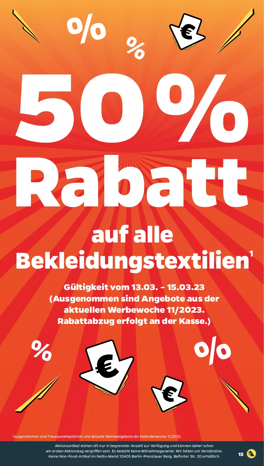 Aktueller Prospekt Netto - Woche 11 - von 13.03 bis 18.03.2023 - strona 15 - produkty: angebot, angebote, auer, elle, kleid, Kleidung, LG, Ti, ZTE