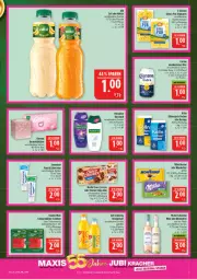 Gazetka promocyjna Marktkauf - Prospekt - Gazetka - ważna od 29.08 do 29.08.2026 - strona 7 - produkty: alkohol, Bad, bier, Blüte, chips, choclait chips, choco crossies, creme, crossies, duschbad, eis, flasche, kölln, kosmetik, Kosmetiktücher, Michel Schneider, milka, Nektar, nuss, olive, orange, orangen, orangensaft, palmolive, reis, saft, schinken, schwarzwälder schinken, sensodyne, sensodyne fluorid, teigwaren, Ti, tücher, wein, zahncreme