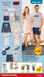 Gazetka promocyjna Penny - Prospekte - Gazetka - ważna od 02.04 do 02.04.2022 - strona 25 - produkty: blume, blumen, disney, Kunstblume, Kuschelsocken, nuk, Pyjama, shirt, shorty, shorty-pyjama, sleepshirt, socken, Sweatshirt, Ti, topf