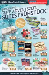 Gazetka promocyjna Combi - Prospekte - Gazetka - ważna od 18.12 do 18.12.2021 - strona 14 - produkty: angebot, angebote, antipasti, arla, asti, Bau, Becher, Buko, camembert, dip, eier, frischkäse, Käse, käsescheiben, kühlmann, Le Rustique, mühlen schinken, Old Amsterdam, rügenwalder, rügenwalder mühle, Schal, Schale, schinken, Tannenbaum, Ti