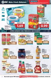 Gazetka promocyjna Combi - Prospekte - Gazetka - ważna od 18.12 do 18.12.2021 - strona 24 - produkty: angebot, angebote, apfel, böklunder, buitoni, buitoni pasta, dessert, desserts, dessertsauce, develey, discount, eintöpfe, eis, erde, , feinkost, fisch, flasche, frankfurter, ketchup, Kraut, Kühne, oro di parma, pasta, rapsöl, reis, rotkohl, sauce, saucen, saupiquet, Schwartau, sim, thunfisch, Ti, tomate, tomaten, wiener, würstchen