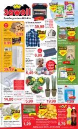 Gazetka promocyjna Jawoll - Prospekte - Gazetka - ważna od 27.01 do 27.01.2024 - strona 1 - produkty: actilift, angebot, angebote, anzünder, Arbeitssocken, ariel, batterie, Bau, baumwolle, beutel, Brei, butter, cola, decke, dekoration, drink, drinks, eis, Elefant, ente, fenster, flasche, garnelen, gin, hemd, Holz, HP, Kamin, Kaminholz, kartoffel, kartoffeln, kerze, Knödel, korb, mehl, Meisenknödel, pflanze, pflanzen, sac, Scheibenfrostschutz, socken, speisekartoffeln, Streufutter, thermostat, Ti, tisch, tischdecke, topf, Vogelfutter, waschmittel, Waschpulver, wolle