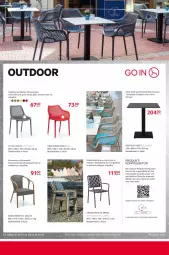 Gazetka promocyjna Selgros - Restaurantmoebel - Gazetka - ważna od 29.04 do 29.04.2023 - strona 6 - produkty: armlehnstuhl, braun, caffe, eis, elle, esstisch, HP, latte, LG, möbel, reis, rel, Ria, stuhl, Ti, tisch, tischplatte