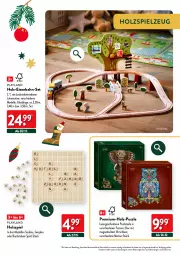 Gazetka promocyjna Aldi Nord - Weihnachten: Spielzeug - Gazetka - ważna od 14.12 do 14.12.2023 - strona 23 - produkty: batterie, buch, dell, eis, Eisenbahn, elle, gin, Holz, Holz-Puzzle, Mode, Puzzle, schnitten, spielzeug, Ti, tisch, ZTE
