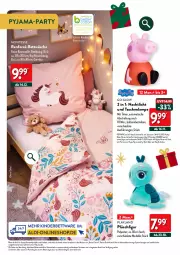 Gazetka promocyjna Aldi Nord - Weihnachten: Spielzeug - Gazetka - ważna od 14.12 do 14.12.2023 - strona 36 - produkty: aldi, auto, batterie, Bau, baumwolle, bett, bettwäsche, dell, eis, elle, ente, garnitur, gin, Hasbro, Kinder, Kinderbett, kissen, Kissenbezug, kopfkissen, kopfkissenbezug, Lampe, Mode, Nachtlicht, Peppa Pig, Plüsch, Pyjama, reine baumwolle, rel, renforcé-bettwäsche, rwe, Schal, Tasche, taschen, taschenlampe, Ti, timer, tisch, wolle, ZTE