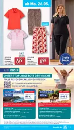 Gazetka promocyjna Aldi Nord - Von Montag - Gazetka - ważna od 31.05 do 31.05.2025 - strona 17 - produkty: aldi, angebot, angebote, Bad, Bau, baumwolle, buch, ecovero, eis, gin, hose, lenzing, Mode, poloshirt, pril, reis, Schal, shirt, Ti, top-angebot, up2fashion, wolle, ZTE