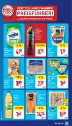 Gazetka promocyjna Aldi Nord - Von Montag - Gazetka - ważna od 31.05 do 31.05.2025 - strona 2 - produkty: aldi, auer, Becher, bio, bratwurst, cin, eis, eistee, filet, filets, flasche, lachs, lachsfilet, lachsfilets, prosciutto, prosciutto cotto, rapsöl, reis, röstzwiebeln, Streichzart, tee, teewurst, Ti, tiefpreis, vollwaschmittel, waschmittel, wurst, zwiebel, zwiebeln