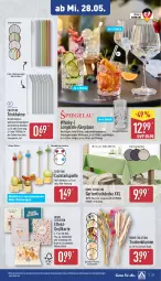 Gazetka promocyjna Aldi Nord - Von Montag - Gazetka - ważna od 31.05 do 31.05.2025 - strona 23 - produkty: bambus, bio, blume, blumen, cocktail, cocktails, Crofton, decke, dell, drink, elle, Finish, Garten, gartentisch, Germ, gin, Gläser, LG, Mode, Reinigung, Ria, rwe, spülmaschinen, Ti, tisch, tischdecke, Trinkhalme, whisky, Whiskyglas, ZTE