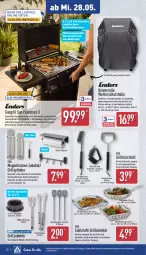 Gazetka promocyjna Aldi Nord - Von Montag - Gazetka - ważna od 31.05 do 31.05.2025 - strona 24 - produkty: aldi, burger, bürste, Container, dell, edelstahl, eis, elle, flasche, gasgrill, gin, grill, grillzange, Grillzubehör, hamburger, korb, küche, Küchen, küchenrolle, küchenrollen, Mode, papier, rwe, Schal, Schale, schlauch, schutzhülle, thermometer, Ti, tisch, wasser, wok, ZTE