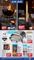 Gazetka promocyjna Aldi Nord - Von Montag - Gazetka - ważna od 31.05 do 31.05.2025 - strona 25 - produkty: aldi, auer, beutel, dell, edelstahl, eis, elle, feuerschale, Feuerzeug, grill, grillholzkohle, Holz, holzkohle, Holzpellets, Kamin, lamm, LG, Mode, natur, ndk, Ofen, Pellets, pizza, Pizzaofen, reis, rwe, Schal, Schale, schlauch, Ti, wolle