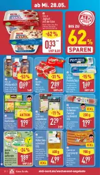 Gazetka promocyjna Aldi Nord - Von Montag - Gazetka - ważna od 31.05 do 31.05.2025 - strona 30 - produkty: aldi, angebot, angebote, auer, aufstrich, babybel, Becher, braten, bresso, brot, brotaufstrich, brötchen, burger, curry, currywurst, flasche, gewürz, grill, Hähnchenschnitzel, joghur, joghurt, joghurt mit der ecke, Käse, käsetheke, korn, Kornbrot, Loose, mandel, Mett, mettwurst, milch, Müller, müllermilch, natur, quäse, Sauermilchkäse, schinken, schnitzel, Skyr, Ti, vollkornbrot, wurst, ziegenkäse, zwiebel, zwiebelmettwurst