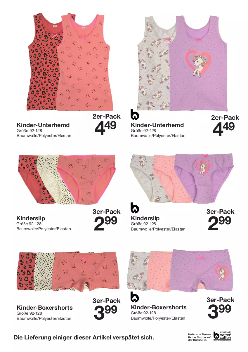 Aktueller Prospekt Zeeman - Prospekte - von 09.07 bis 15.07.2022 - strona 6 - produkty: Bau, baumwolle, bett, hemd, Kinder, Kinder-Boxershorts, Kinder-Unterhemd, shorts, slip, Ti, Unterhemd, wolle