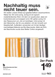 Gazetka promocyjna Zeeman - Prospekte - Gazetka - ważna od 15.07 do 15.07.2022 - strona 2 - produkty: Bau, baumwolle, bett, bio, bio-baumwolle, eis, elle, erde, Ria, rwe, Ti, waschhandschuh, wolle
