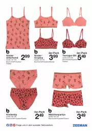 Gazetka promocyjna Zeeman - Prospekte - Gazetka - ważna od 15.07 do 15.07.2022 - strona 7 - produkty: Bau, baumwolle, Croptop, hemd, Kinder, LG, panty, slip, tee, Unterhemd, wolle