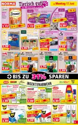 Gazetka promocyjna Norma - Norma - Gazetka - ważna od 24.06 do 24.06.2024 - strona 9 - produkty: aust, ball, beutel, bio, biozidprodukte, Blüte, eimer, eis, ente, erde, filet, fisch, fische, flasche, fleisch, Geflügel, insektenschutz, Käse, Katzentrockenfutter, kissen, kleid, kleider, lachs, lavendel, lebensmittel, Liege, Mottenfalle, Mückenstecker, Nagerfutter, Nassnahrung, pflanze, pflanzen, pute, Rauch, reifen, rind, rwe, sauce, sekt, snack, snacks, steak, thunfisch, Ti, trockenfutter, WICK