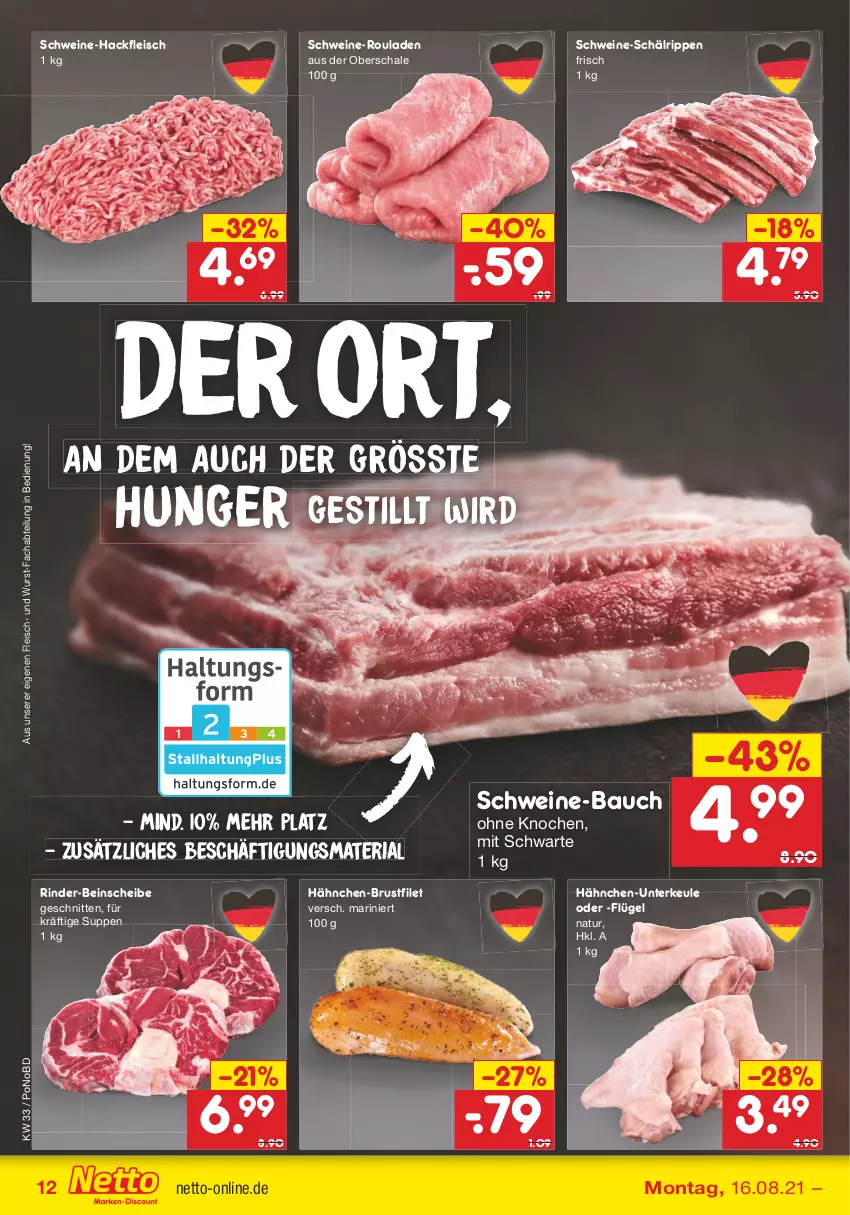 Aktueller Prospekt Netto Marken-Discount - von 16.08 bis 21.08.2021 - strona 12