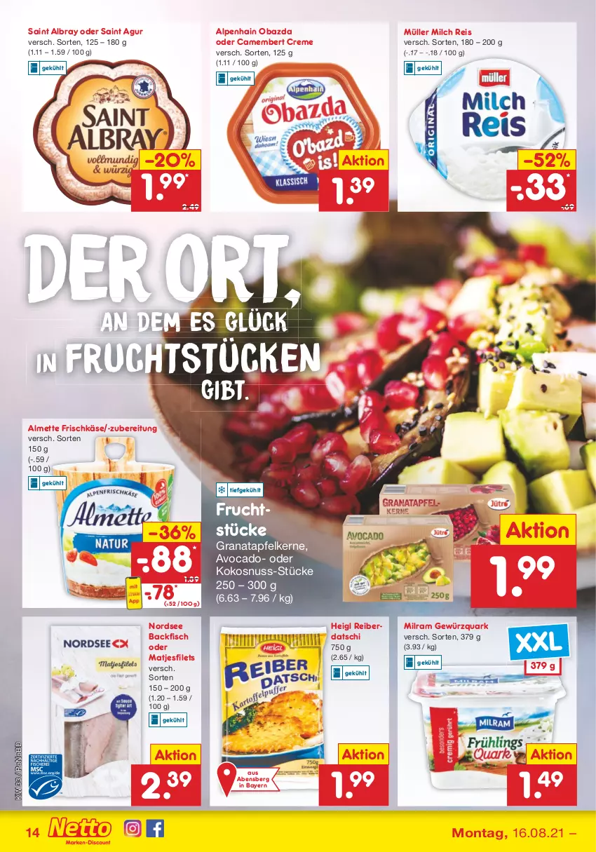 Aktueller Prospekt Netto Marken-Discount - von 16.08 bis 21.08.2021 - strona 14